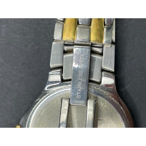 Wittnauer JV8223-9514 Men's Two Tone Gold & Silver SS Swiss Quartz Watch - Picture 11 of 16